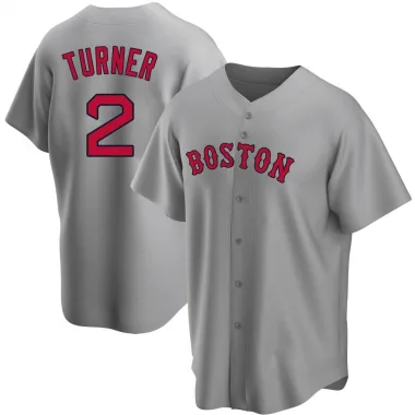 Nike+Boston+Red+Sox+City+Connect+Jersey+%232+Justin+Turner+617+Patch+XL for  sale online