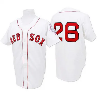 Ceddanne Rafaela Men's Nike White Boston Red Sox Home Replica Custom Jersey Size: Medium